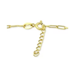 New ✨ Giani Bernini Paperclip Link Ankle Bracelet In Sterling Silver And 18k Over Silver, Created For Macy's ✔️ -Giani Bernini Shop unnamed file 1064