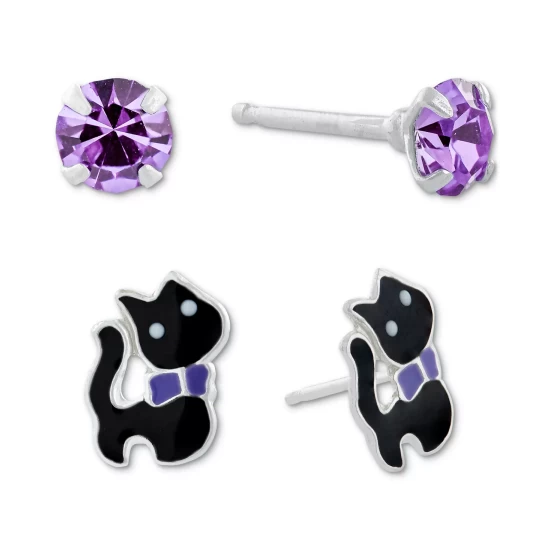 Best deal โ Giani Bernini Cubic Zirconia Cross Dangle C Hoop Earrings In Gold-Plated Sterling Silver, Created For Macy's Gold Over Silver ๐ 2 Best deal โ Giani Bernini Cubic Zirconia Cross Dangle C Hoop Earrings In Gold-Plated Sterling Silver, Created For Macy's Gold Over Silver ๐ - Image 2