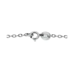 Outlet 💯 Giani Bernini Snake Link Beaded Chain Bracelet In Sterling Silver, Created For Macy's 🧨