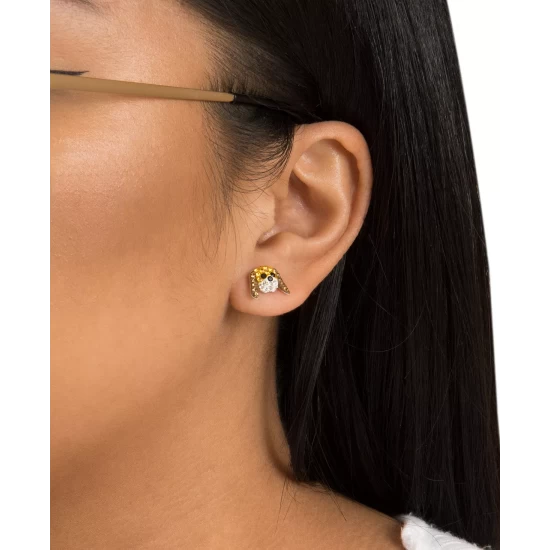 New ๐ Giani Bernini Brown And White Pave Crystal ๐ Dog Face Stud Earrings Set In Sterling Silver White/brown ๐ฅ 4 New ๐ Giani Bernini Brown And White Pave Crystal ๐ Dog Face Stud Earrings Set In Sterling Silver White/brown ๐ฅ - Image 4