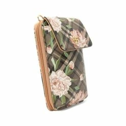 Best deal 😍 Giani Bernini Holiday Plaid Floral Tech Wallet On A String, Created For Macy's Green Plaid ❤️ -Giani Bernini Shop unnamed file 1153