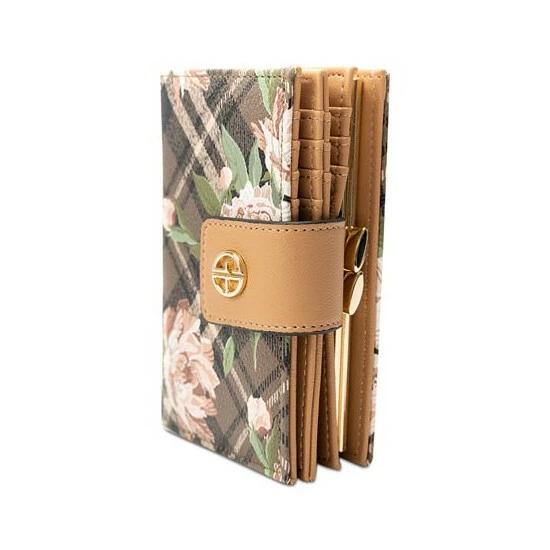 Brand new ๐ Giani Bernini Holiday Plaid Floral Framed Indexer Wallet, Created For Macy's Green Plaid ๐ 5 Brand new ๐ Giani Bernini Holiday Plaid Floral Framed Indexer Wallet, Created For Macy's Green Plaid ๐ - Image 5