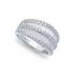 Best deal 🎉 Giani Bernini Cubic Zirconia Pave Baguette Ring (2-1/8 Ct.t.w) In Sterling Silver 🎉