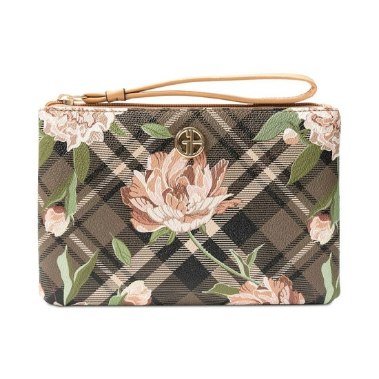 Coupon 👏 Giani Bernini Holiday Plaid Floral Wristlet, Created For Macy's Green Plaid 👏 1 Coupon 👏 Giani Bernini Holiday Plaid Floral Wristlet, Created For Macy's Green Plaid 👏