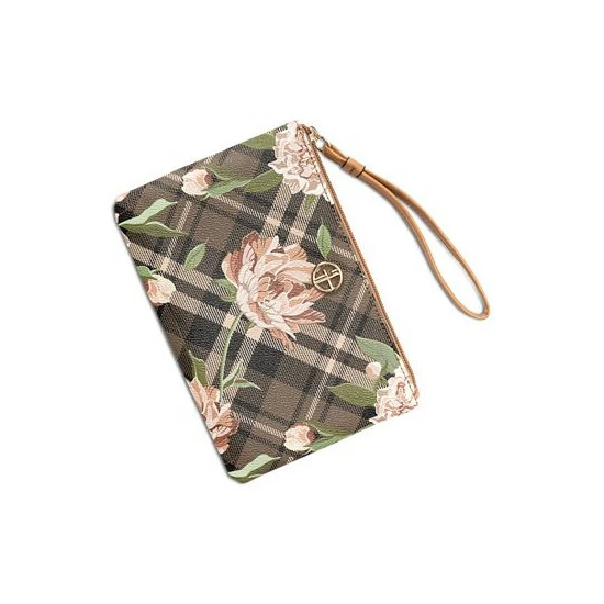 Coupon 👏 Giani Bernini Holiday Plaid Floral Wristlet, Created For Macy's Green Plaid 👏 3 Coupon 👏 Giani Bernini Holiday Plaid Floral Wristlet, Created For Macy's Green Plaid 👏 - Image 3