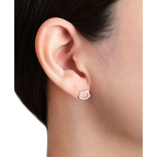 Buy โ๏ธ Giani Bernini Cubic Zirconia (3/8 Ct. T.w.) Cat Paw Stud Earrings In Sterling Silver ๐ 2 Buy โ๏ธ Giani Bernini Cubic Zirconia (3/8 Ct. T.w.) Cat Paw Stud Earrings In Sterling Silver ๐ - Image 2