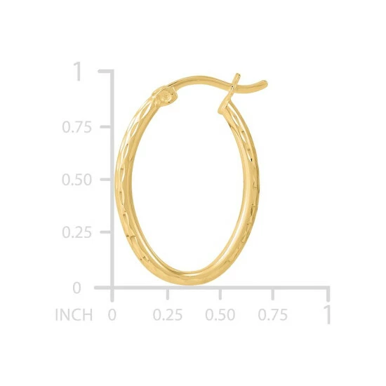 Best reviews of ✔️ Giani Bernini Textured Oval Hoop Earrings 25mm, Created For Macy's Gold Over Silver 🥰 5 Best reviews of ✔️ Giani Bernini Textured Oval Hoop Earrings 25mm, Created For Macy's Gold Over Silver 🥰 - Image 5
