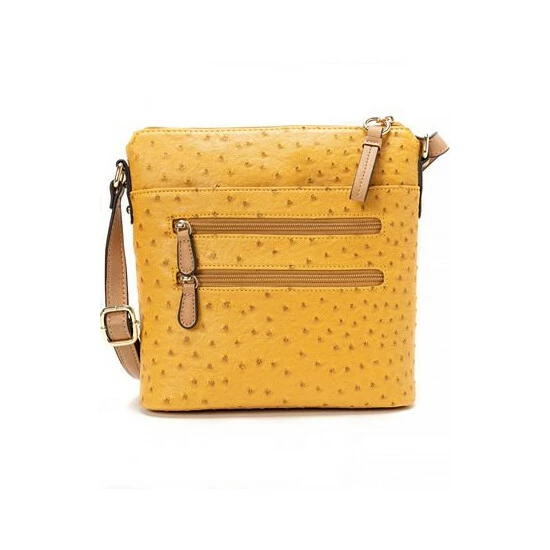 Best deal π Giani Bernini Embossed Faux Ostrich Crossbody, Created For Macy's Spicy Mustard π 3 Best deal π Giani Bernini Embossed Faux Ostrich Crossbody, Created For Macy's Spicy Mustard π - Image 3