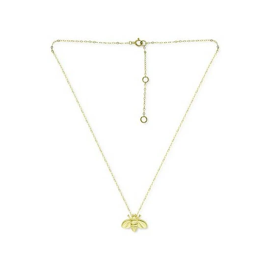 Coupon ๐ฅ Giani Bernini Bee Pendant Necklace, 16 + 2 Extender, Created For Macy's Gold Over Silver โจ 3 Coupon ๐ฅ Giani Bernini Bee Pendant Necklace, 16 + 2 Extender, Created For Macy's Gold Over Silver โจ - Image 3