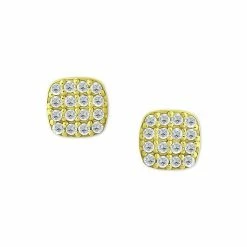 Cheap ✔️ Giani Bernini Cubic Zirconia Cushion Cluster Stud Earrings In 18k Gold-Plated Sterling Silver, Created For Macy's Gold Over Silver ❤️ -Giani Bernini Shop unnamed file 1343