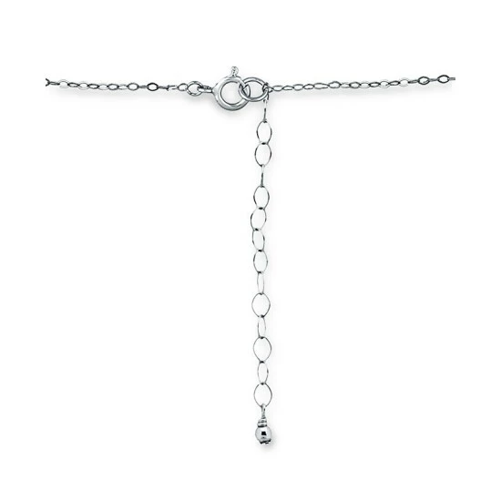 Hot Sale ❤️ Giani Bernini Cubic Zirconia & Enamel Triangle Pendant Necklace In Sterling Silver, 16 + 2 Extender, Created For Macy's 💯 4 Hot Sale ❤️ Giani Bernini Cubic Zirconia & Enamel Triangle Pendant Necklace In Sterling Silver, 16 + 2 Extender, Created For Macy's 💯 - Image 4