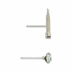 Deals ⌛ Giani Bernini 2-Pc. Set Empire State Building & Crystal Solitaire Stud Earrings In Sterling Silver, Created For Macy's ❤️ -Giani Bernini Shop unnamed file 1357