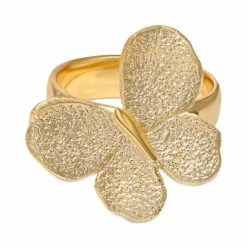 Best Pirce 🔥 Giani Bernini Butterfly Statement Ring In 18k Gold-Plated Sterling Silver, Created For Macy's Gold Over Silver 🎁