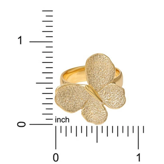 Best Pirce ๐ฅ Giani Bernini Butterfly Statement Ring In 18k Gold-Plated Sterling Silver, Created For Macy's Gold Over Silver ๐ 4 Best Pirce ๐ฅ Giani Bernini Butterfly Statement Ring In 18k Gold-Plated Sterling Silver, Created For Macy's Gold Over Silver ๐ - Image 4