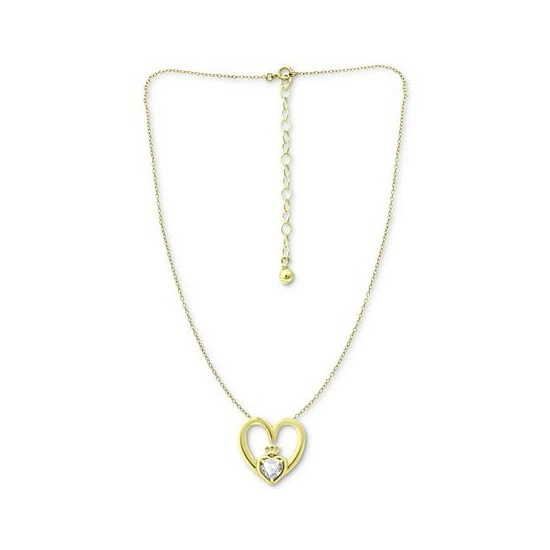 Deals ๐ Giani Bernini Cubic Zirconia Claddagh Heart 16 Pendant Necklace, Created For Macy's Gold โจ 3 Deals ๐ Giani Bernini Cubic Zirconia Claddagh Heart 16 Pendant Necklace, Created For Macy's Gold โจ - Image 3