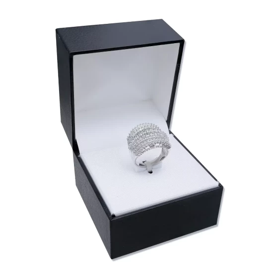 Outlet 🔔 Giani Bernini Cubic Zirconia Multi Row Princess, Baguette & Pave Band (4-1/5 Ct. T.w.) In Sterling Silver Or 18k Gold Over Silver ✔️ 5 Outlet 🔔 Giani Bernini Cubic Zirconia Multi Row Princess, Baguette & Pave Band (4-1/5 Ct. T.w.) In Sterling Silver Or 18k Gold Over Silver ✔️ - Image 5