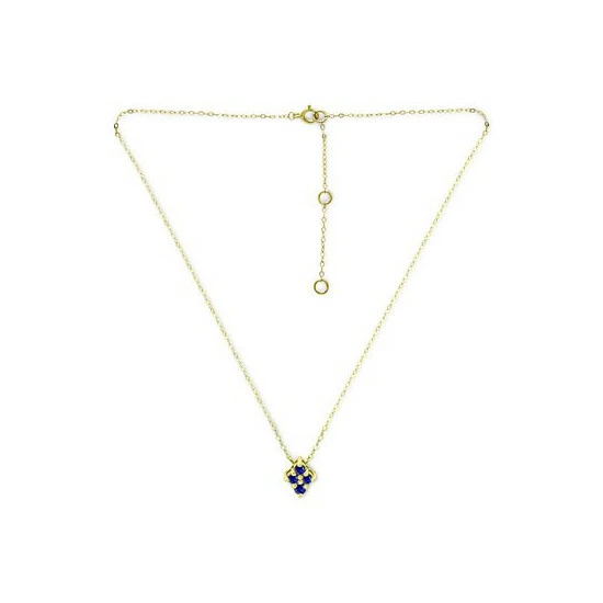 New ๐ Giani Bernini Imitation Blue Sapphire Cluster Pendant Necklace, 16 + 2 Extender, Created For Macy's Sterling Silver ๐คฉ 3 New ๐ Giani Bernini Imitation Blue Sapphire Cluster Pendant Necklace, 16 + 2 Extender, Created For Macy's Sterling Silver ๐คฉ - Image 3