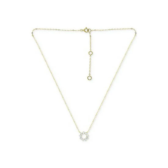 Cheapest ๐คฉ Giani Bernini Cubic Zirconia Pear Circle Pendant Necklace, 16 + 2 Extender, Created For Macy's Sterling Silver ๐ 3 Cheapest ๐คฉ Giani Bernini Cubic Zirconia Pear Circle Pendant Necklace, 16 + 2 Extender, Created For Macy's Sterling Silver ๐ - Image 3