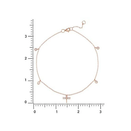 Best reviews of ๐คฉ Giani Bernini Cubic Zirconia Dragonfly & Bezel Ankle Bracelet In 18k Rose Gold-Plated Sterling Silver, Created For Macy's ๐ 3 Best reviews of ๐คฉ Giani Bernini Cubic Zirconia Dragonfly & Bezel Ankle Bracelet In 18k Rose Gold-Plated Sterling Silver, Created For Macy's ๐ - Image 3