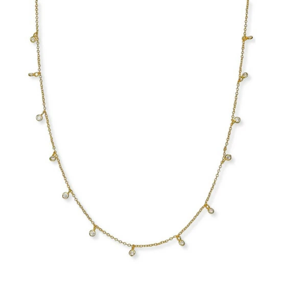 Budget ๐ Giani Bernini Cubic Zirconia Dangle Chain Necklace In Sterling Silver, 16 + 2 Extender, Created For Macy's ๐ฏ 1 Budget ๐ Giani Bernini Cubic Zirconia Dangle Chain Necklace In Sterling Silver, 16 + 2 Extender, Created For Macy's ๐ฏ