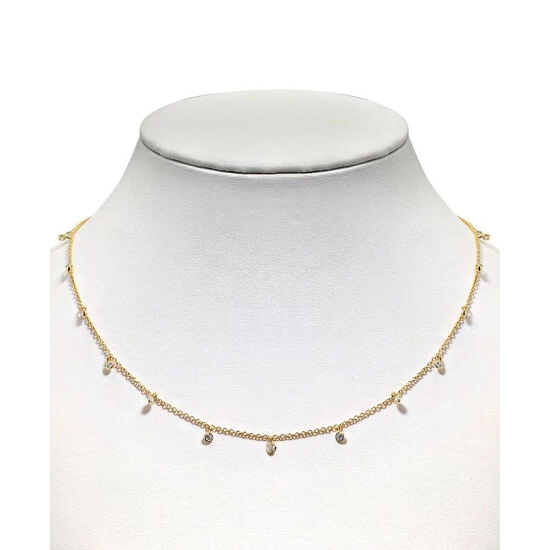 Budget ๐ Giani Bernini Cubic Zirconia Dangle Chain Necklace In Sterling Silver, 16 + 2 Extender, Created For Macy's ๐ฏ 2 Budget ๐ Giani Bernini Cubic Zirconia Dangle Chain Necklace In Sterling Silver, 16 + 2 Extender, Created For Macy's ๐ฏ - Image 2