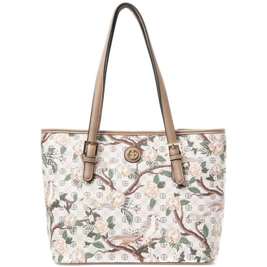 Deals 😉 Giani Bernini Botanical Floral Faux Leather Tote, Created For Macy's Taupe 🛒 1 Deals 😉 Giani Bernini Botanical Floral Faux Leather Tote, Created For Macy's Taupe 🛒