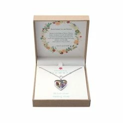 Best Pirce 💯 Giani Bernini Medium Heart Dried Flower Pendant With 18 Chain Crafted In Sterling Silver. Available In Multi Or Blue 🎁 -Giani Bernini Shop unnamed file 1632