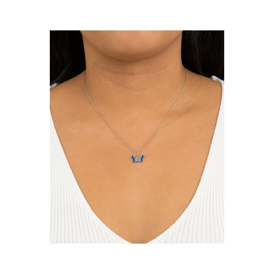 Discount ๐ Giani Bernini Multicolor Pave Crystal Butterfly Pendant With 18 Chain Set In Sterling Silver ๐ฏ 2 Discount ๐ Giani Bernini Multicolor Pave Crystal Butterfly Pendant With 18 Chain Set In Sterling Silver ๐ฏ - Image 2
