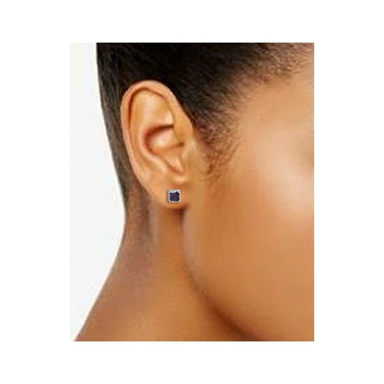 Hot Sale ๐ Giani Bernini Cubic Zirconia Princess Stud Earrings In Sterling Silver, Created For Macy's โ 2 Hot Sale ๐ Giani Bernini Cubic Zirconia Princess Stud Earrings In Sterling Silver, Created For Macy's โ - Image 2