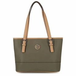 Best Pirce โ Giani Bernini Saffiano Tote, Created For Macy's Deep Moss ๐ฏ