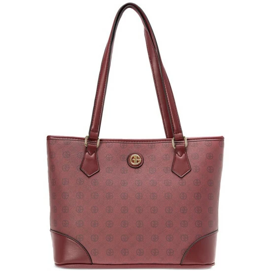 Cheap ๐ฅ Giani Bernini Tonal Signature Tote, Created For Macy's Deep Cherry ๐ 1 Cheap ๐ฅ Giani Bernini Tonal Signature Tote, Created For Macy's Deep Cherry ๐