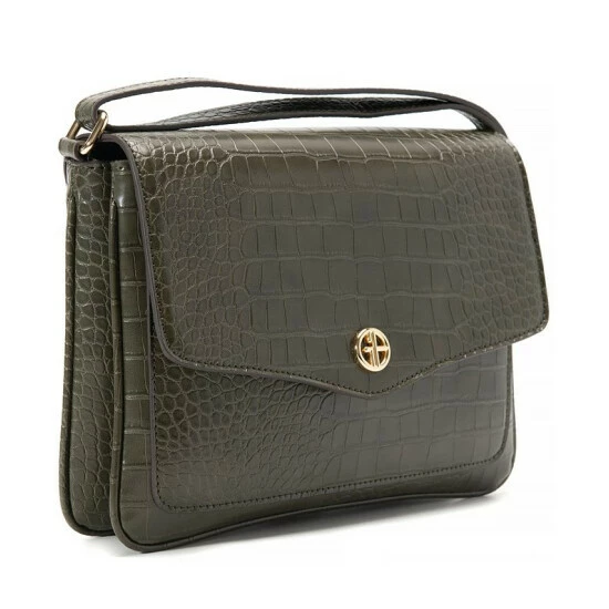 Cheapest โค๏ธ Giani Bernini Croco Envelope Crossbody, Created For Macy's Deep Moss ๐ 5 Cheapest โค๏ธ Giani Bernini Croco Envelope Crossbody, Created For Macy's Deep Moss ๐ - Image 5