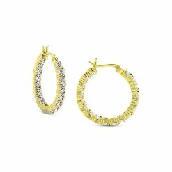 Budget ✔️ Giani Bernini Cubic Zirconia In & Out Small Hoop Earrings In 18k Gold-Plated Sterling Silver, 1, Created For Macy's Gold Over Silver 😉 -Giani Bernini Shop unnamed file 1703