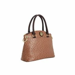 Wholesale 🎁 Giani Bernini Faux Ostrich Mini Satchel, Created For Macy's Mocha/gold 🎁 -Giani Bernini Shop unnamed file 1720