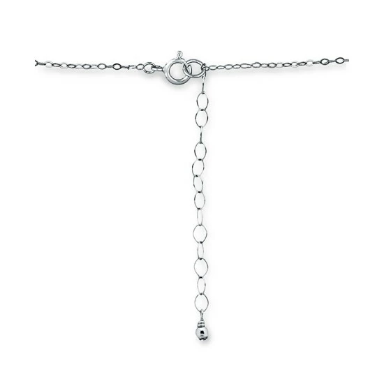 Promo ๐ Giani Bernini Cubic Zirconia & Enamel Teardrop Pendant Necklace In Sterling Silver, 16 + 2 Extender, Created For Macy's โญ 4 Promo ๐ Giani Bernini Cubic Zirconia & Enamel Teardrop Pendant Necklace In Sterling Silver, 16 + 2 Extender, Created For Macy's โญ - Image 4