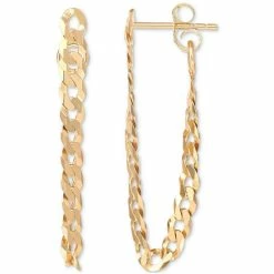 Cheapest ๐ฅฐ Giani Bernini Curb Link Chain Dangle Drop Earrings, Created For Macy's Sterling Silver ๐ฏ