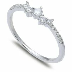 Deals 🎁 Giani Bernini Cubic Zirconia Scatter Band In Sterling Silver, Created For Macy's 🛒