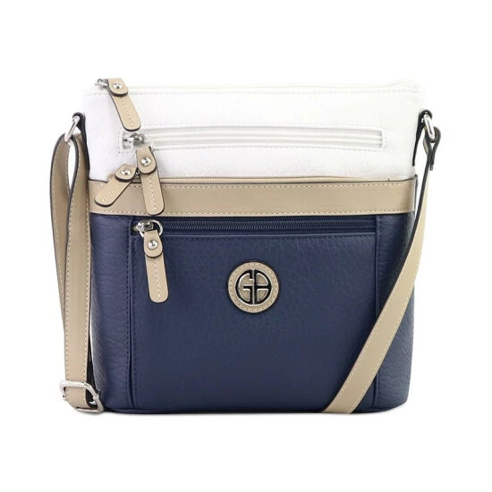 Best Sale โค๏ธ Giani Bernini Colorblock Pebble Crossbody, Created For Macy's White/oatmeal/navy ๐ฅ 1 Best Sale โค๏ธ Giani Bernini Colorblock Pebble Crossbody, Created For Macy's White/oatmeal/navy ๐ฅ