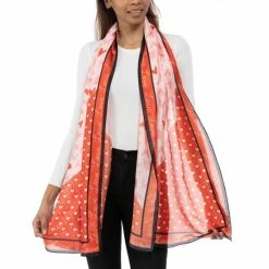 Buy ๐ Giani Bernini ๐ฉ Women's Love-Script-Print Oblong Scarf Pink ๐