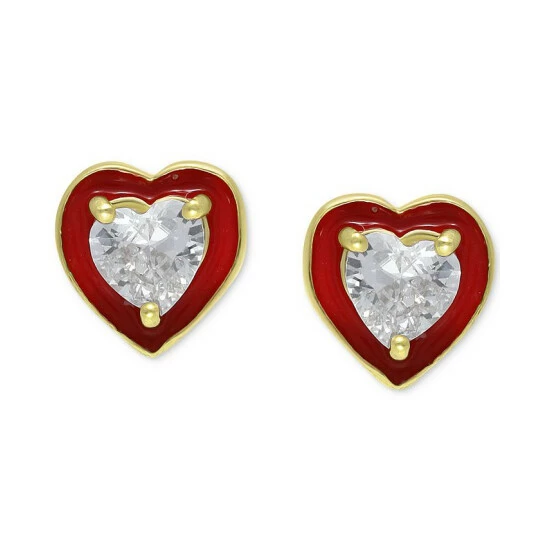 Best reviews of 🌟 Giani Bernini Cubic Zirconia Cubic Zirconia Red Enamel Heart Stud Earrings, Created For Macy's Gold Over Silver 👏 1 Best reviews of 🌟 Giani Bernini Cubic Zirconia Cubic Zirconia Red Enamel Heart Stud Earrings, Created For Macy's Gold Over Silver 👏