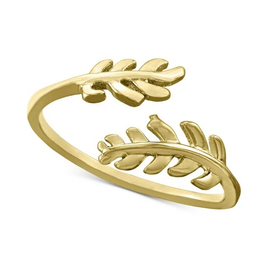 Wholesale ๐ Giani Bernini Double Leaf Bypass Ring, Created For Macy's Gold Over Silver ๐คฉ 1 Wholesale ๐ Giani Bernini Double Leaf Bypass Ring, Created For Macy's Gold Over Silver ๐คฉ