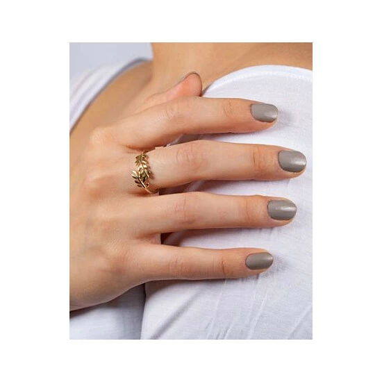 Wholesale ๐ Giani Bernini Double Leaf Bypass Ring, Created For Macy's Gold Over Silver ๐คฉ 2 Wholesale ๐ Giani Bernini Double Leaf Bypass Ring, Created For Macy's Gold Over Silver ๐คฉ - Image 2