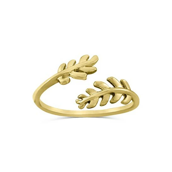 Wholesale ๐ Giani Bernini Double Leaf Bypass Ring, Created For Macy's Gold Over Silver ๐คฉ 3 Wholesale ๐ Giani Bernini Double Leaf Bypass Ring, Created For Macy's Gold Over Silver ๐คฉ - Image 3
