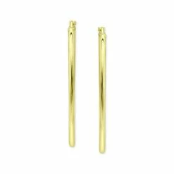 Budget ✔️ Giani Bernini Medium Oval Skinny Hoop Earrings In 18K Gold-Plated Sterling Silver, Or Sterling Silver, 1-5/8, Created For Macy's 🌟 -Giani Bernini Shop unnamed file 1843