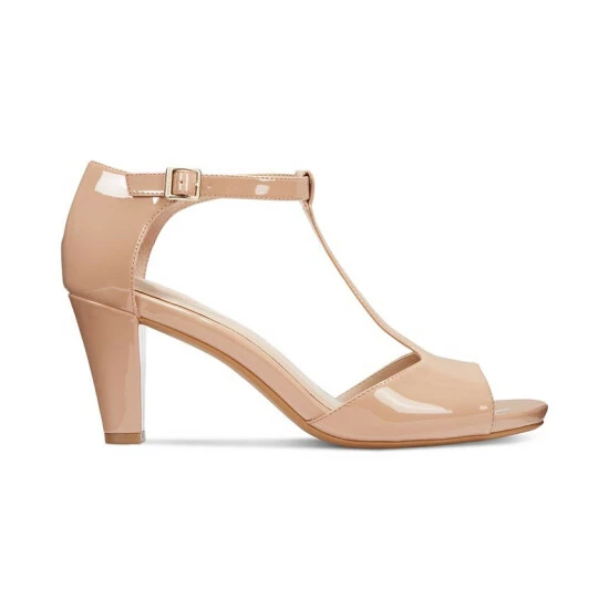 Discount ❤️ Giani Bernini Claraa Memory Foam 👗 Dress 🩴 Sandals, Created For Macy's Nude Patent 😍 4 Discount ❤️ Giani Bernini Claraa Memory Foam 👗 Dress 🩴 Sandals, Created For Macy's Nude Patent 😍 - Image 4