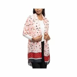 Outlet ✨ Giani Bernini 👩 Women's Confetti Hearts Oblong Scarf Pink ❤️ -Giani Bernini Shop unnamed file 1879