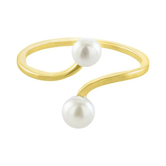 Best deal ๐ Giani Bernini Cultured Freshwater Pearl (4 & 5mm) Bypass Ring, Created For Macy's Gold Over Silver ๐ 1 Best deal ๐ Giani Bernini Cultured Freshwater Pearl (4 & 5mm) Bypass Ring, Created For Macy's Gold Over Silver ๐