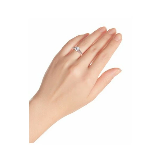 Hot Sale ๐ Giani Bernini Solitaire Cubic Zirconia Center Stone Pave Ring, Created For Macy's Rose Gold ๐ 2 Hot Sale ๐ Giani Bernini Solitaire Cubic Zirconia Center Stone Pave Ring, Created For Macy's Rose Gold ๐ - Image 2