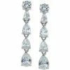 Best deal 🛒 Giani Bernini Cubic Zirconia Drop Earrings In Sterling Silver, Created For Macy's ⭐