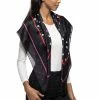 New 💯 Giani Bernini 👩 Women's Scribble Hearts Square Scarf Black 🧨
